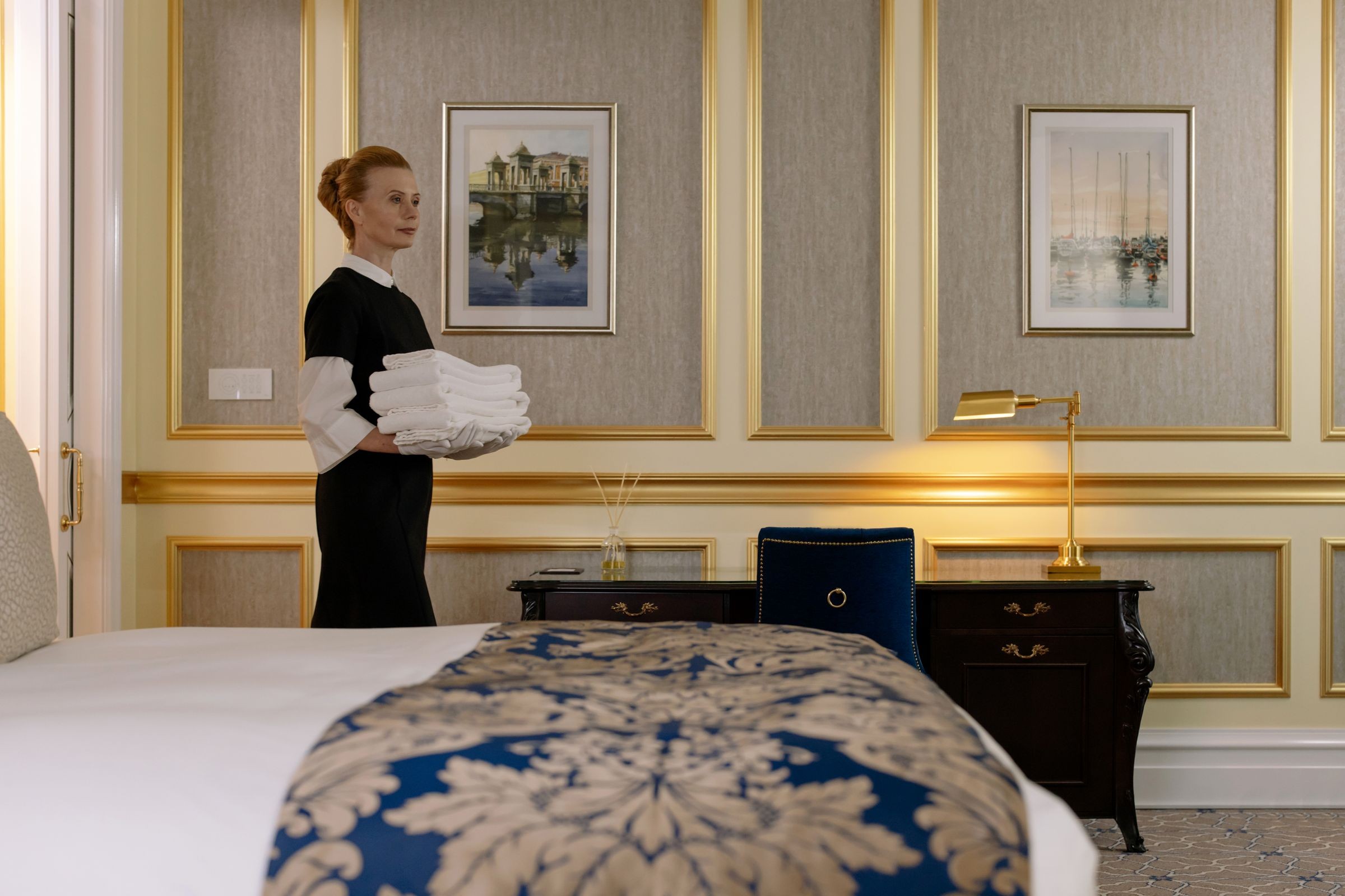 Housekeeping Essentials — The cart-level supplies that keep turnover on schedule.